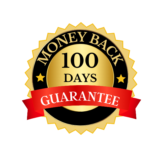 100 days MONEY BACK guarantee - sark labs