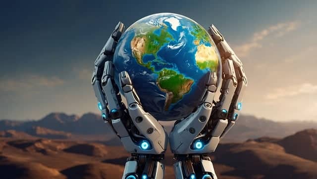 AI and World Globe