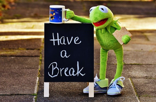 take a break